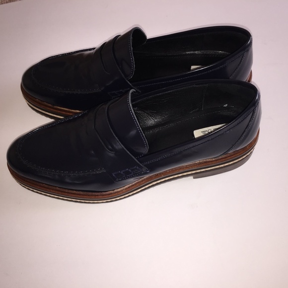 ‼️ NWT Massimo Dutti‼️: Leather Loafers | Eu44 - Picture 1 of 8